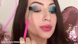 مدل آرایش چشم عروس شماره 9312