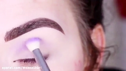 مدل آرایش چشم عروس شماره 12310