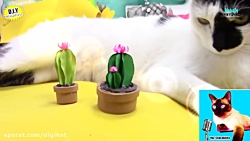 ترفندهای باربی  ساخت گلدان گل...