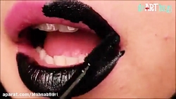 آموزش آرایش لب عروس شماره 1450...