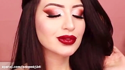 مدل آرایش چشم عروس شماره 8315