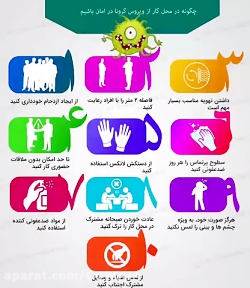 جنگ با کرونا در محل کار