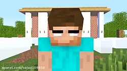 ماینکرافت مدرسه ی هیولا ها مرد...