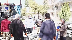 تلاش گروه جهادی حسین جان(ع) بج...