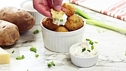 طرز تهیه سیب زمینی سوخاری سبزی...