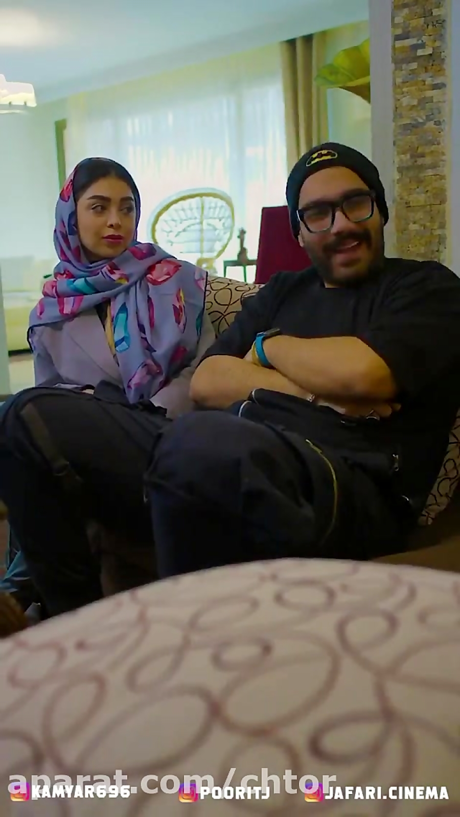 کلیپ خنده دار  کامیار و پوریا