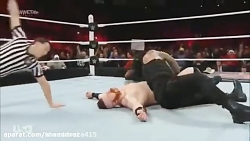 مسابقه رومن وشیمس سرکمربند جها...