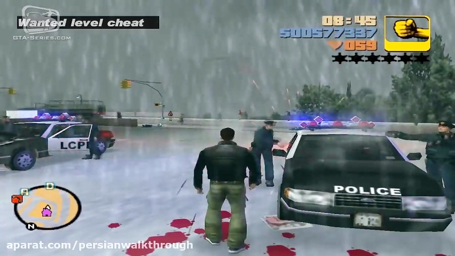 کدهای تقلب بازی Grand Theft Auto : 3 - مخصوص تمامی دستگاه ها.