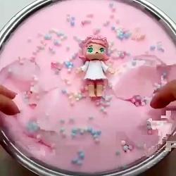 اسلایم روکش دار صورتی کپی به ش...