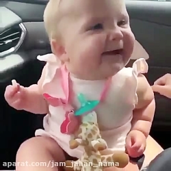 رقص حرفه ای این نی نی کوچولو