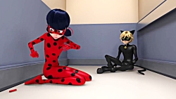 لیدی باگ و گربه سیاه