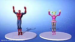 مسابقه مرد عنکبوتی در فورتنایت