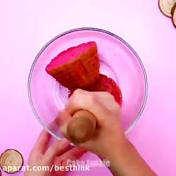 ایده های تزیین کیک با خامه برا...