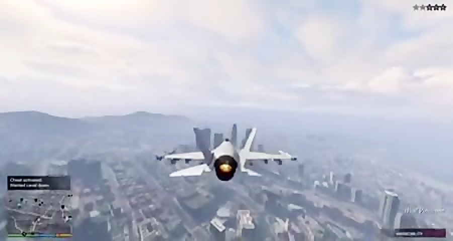 دزدیدن جت جنگی در GTA V