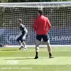 گل های زیبای زلاتان در تمرینات