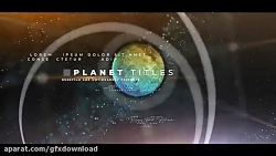 پروژه عناوین سیاره های آماده ا...
