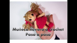 آموزش بافت عروسک کوچک برای جاکلیدی/ ویدئو به زبان اسپانیایی
