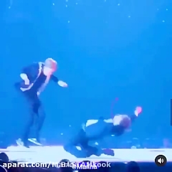 خدای من عجب حرکتی زد بی تی اس