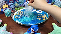 مخلوط كردن اسلايم ها | بازي با...