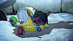 كارتون جذاب لاروا