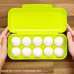 28 ترفند خلاقانه برای پخت تخم...