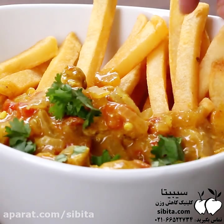 آشپزی سالم - مرغ سوخاری لقمه‌ای - کلینیک لاغری سیبیتا