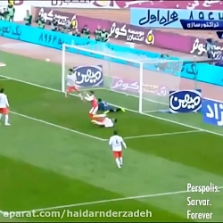 بازی زیبای پرسپولیس تراکتور