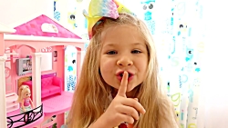 بازی دیانا و روما... چالش شیرک...