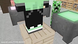 انیمیشن ماینکرافت(مدرسه هیولاه...