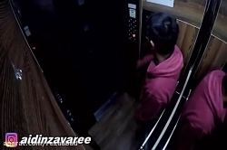 دوربین مخفی ترسناک تو آسانسور