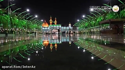 بارش باران در حرم امام حسین و...