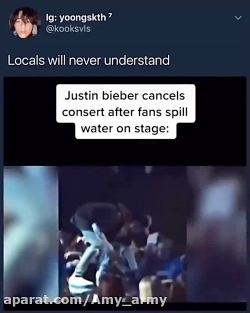 فرق بین جاستین بیبر و جانگ کوک...