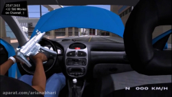 رانندگی با پژو 206 اس دی در GT...