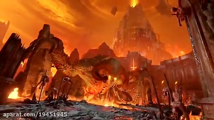 رونمایی از گیم پلی ( ۲۰۲۰ ) Doom eternal