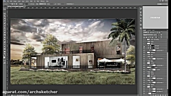 Photoshop for architect_ Rendering by photoshop