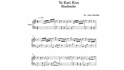 نت آهنگ یه کاری کن از شادمهر ع...