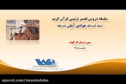 تفسیر سوره مبارکه کهف جلسه ۳۵ آیت الله جوادی آملی