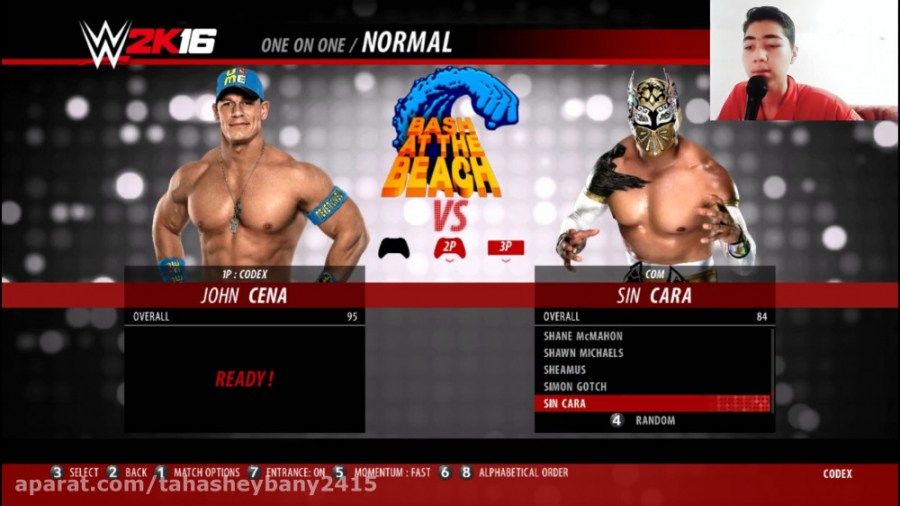 گیم پلی کشتی کج 2016