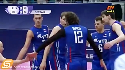 خلاصه بازی دوم ایران و روسیه10...