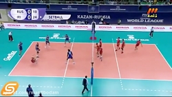 خلاصه بازی دوم ایران و روسیه10...