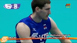 خلاصه بازی دوم ایران و روسیه10...