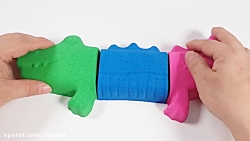 بازی و کاردستی با خمیر بازی