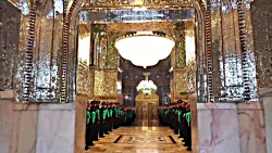 زیارت کبوترانه حرم مطهر رضوی د...