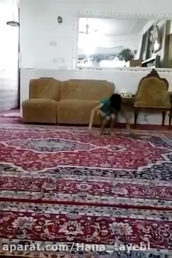 کلیپ خنده دار تفریح در قرنطینه...