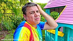 ناستیا استیسی پرنسس خانم و پدر...