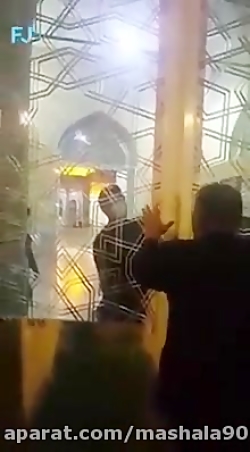 نفرین جوشکارِ درب حرم در قم تو...