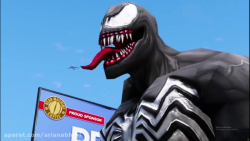 دعوای ددپول با ونوم در GTA5