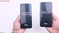 مقایسه سرعت گوشی Samsung A70 ب...