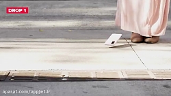 تست افتادن گوشی سامسونگ گلکسی...