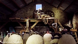 کارتون بره ناقلا ، گیر کردن کش...